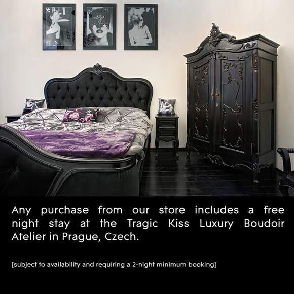 Tragic Kiss | Raven - Blue Envy Lingerie Set - Picture 7 of 8